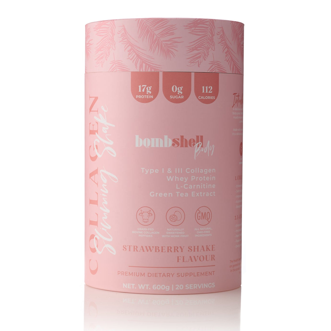 Pre-Order: Slimming Shake: Strawberry Shake (600g)