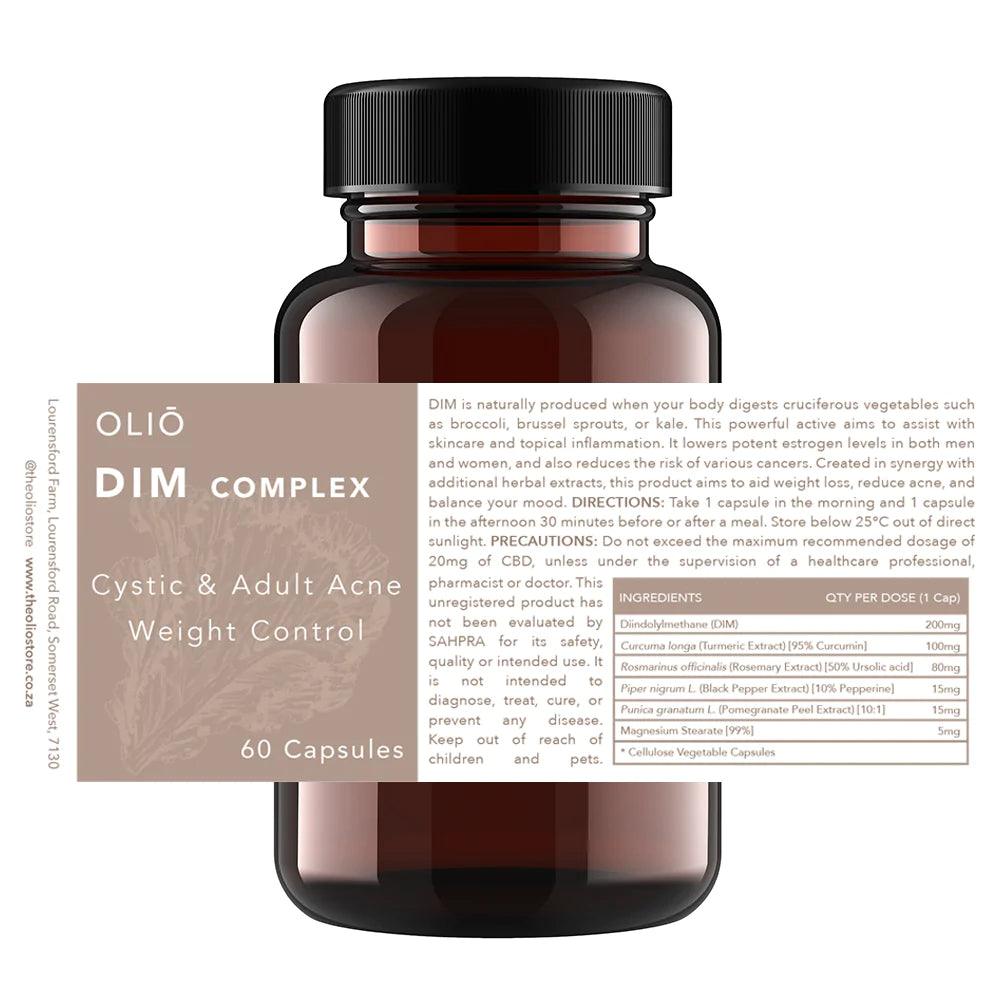 OLIO DIM Complex (60 Capsules) - Bombshell Collagen SA